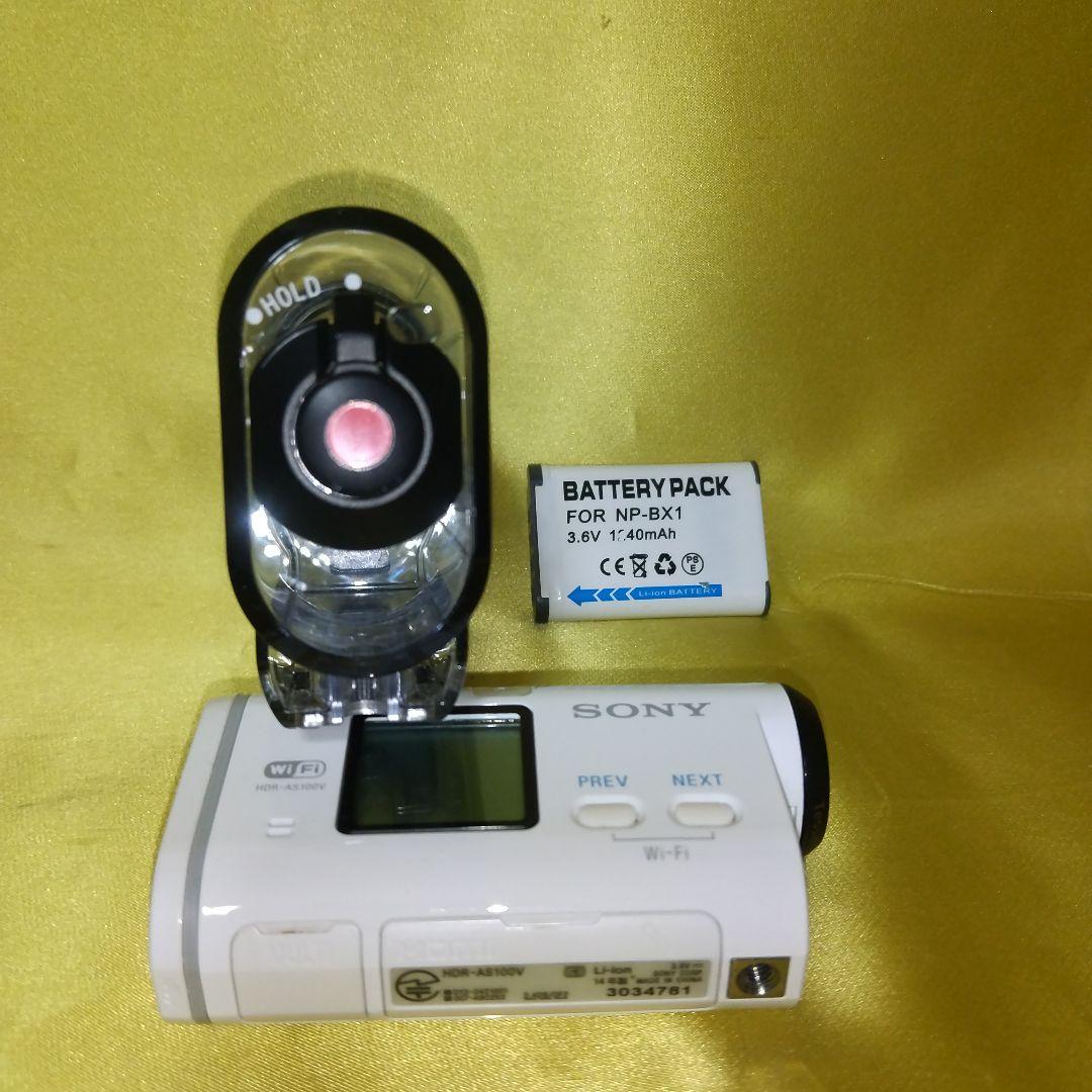 SONY HDR-AS100V ビデオカメラ本体未使用、美品、本体のみ