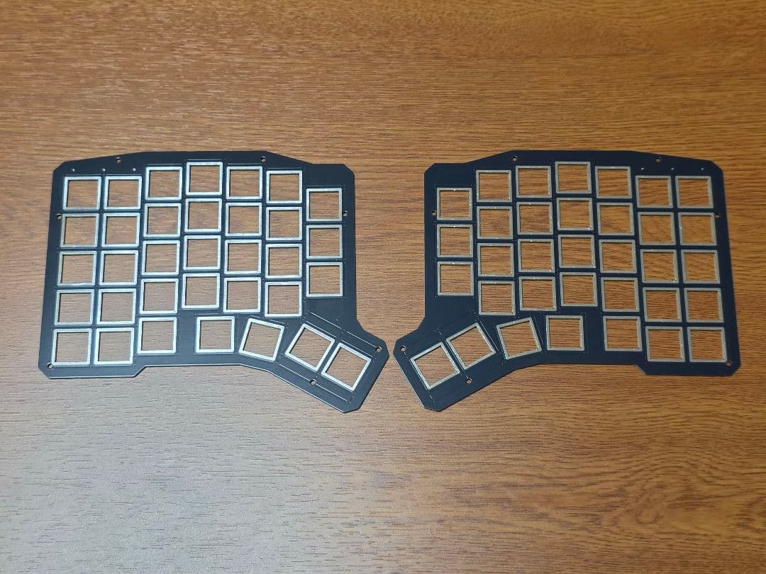 分割キーボード Ergo68 静音スイッチ スポンジフォーム