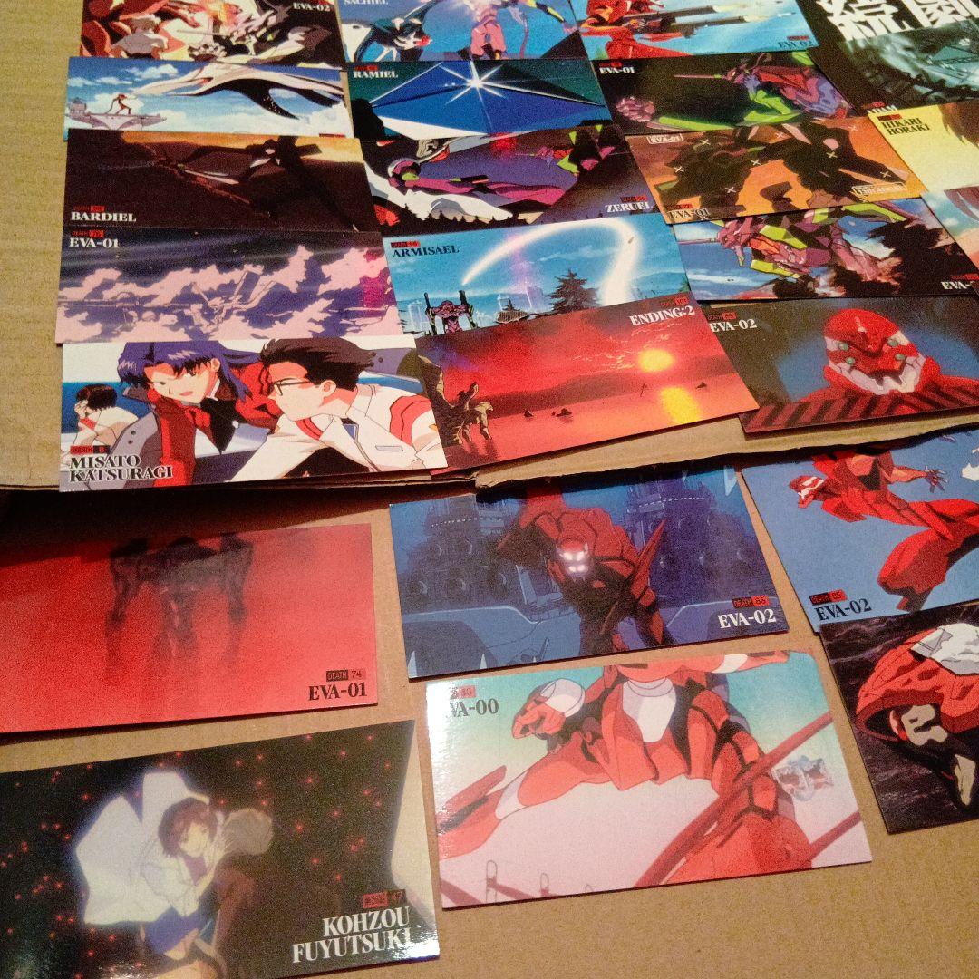 新世紀エヴァンゲリオン ワイド版トレーディングカードセット 80枚ダブり無し