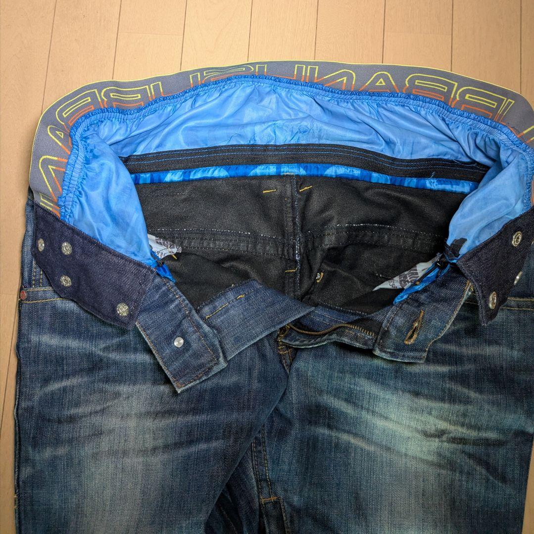専用　URBANUS JEANS スノーボードパンツ　XL リアルデニム