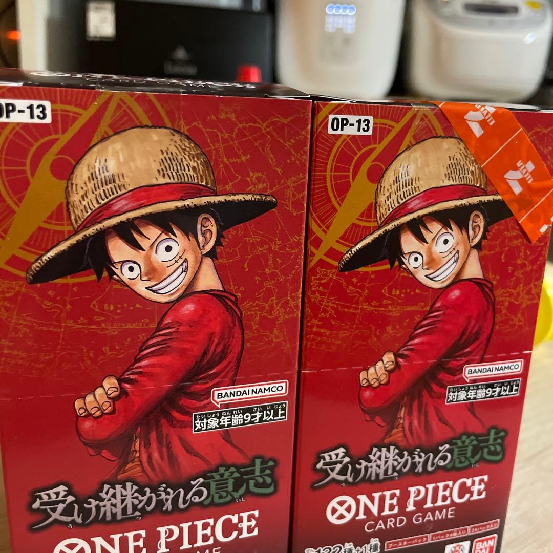 s*n様 ワンピースカードゲーム　受け継がれる意思　2BOX テープ付き