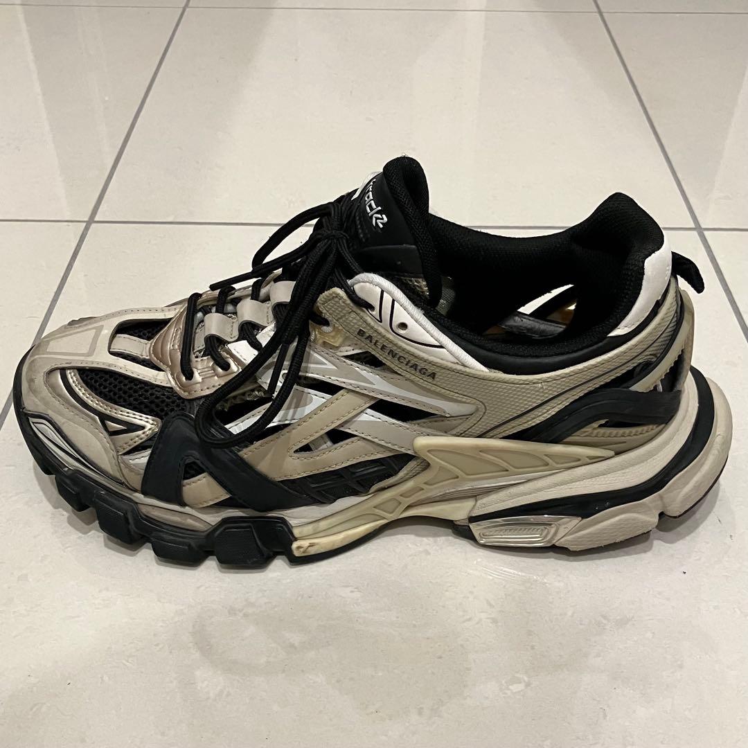 靴 BALENCIAGA track2 Beige 43 27.5-28.5cm