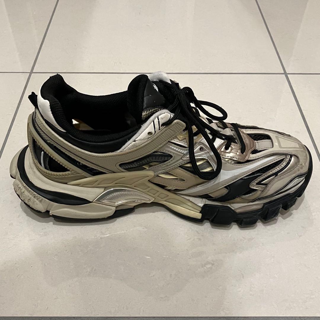 靴 BALENCIAGA track2 Beige 43 27.5-28.5cm