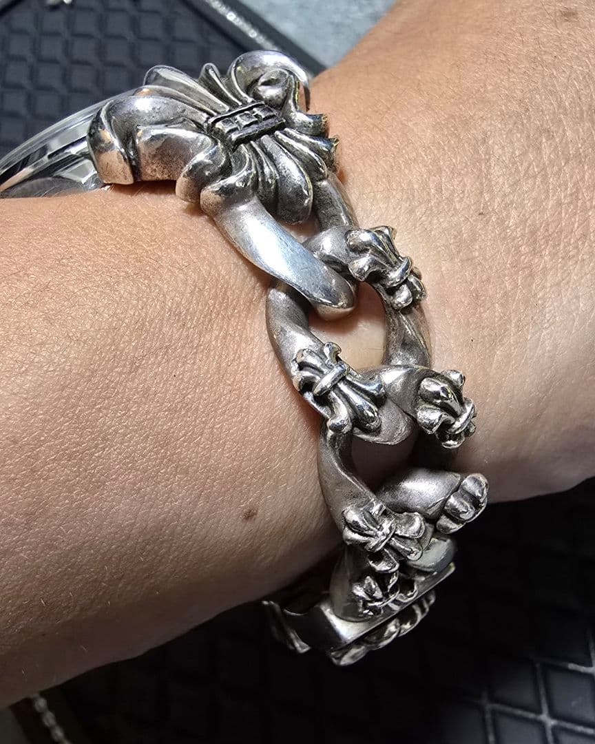 【希少】RADOゴールデンホース×A&Gシルバー925ウォッチブレス【美品】