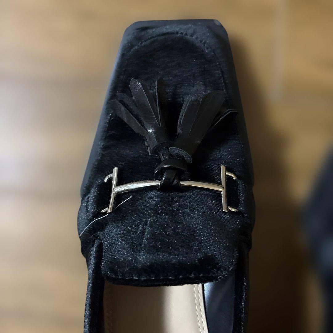 靴 AmeriVINTAGE UNDANGULARSOLETASSEL LOAFER