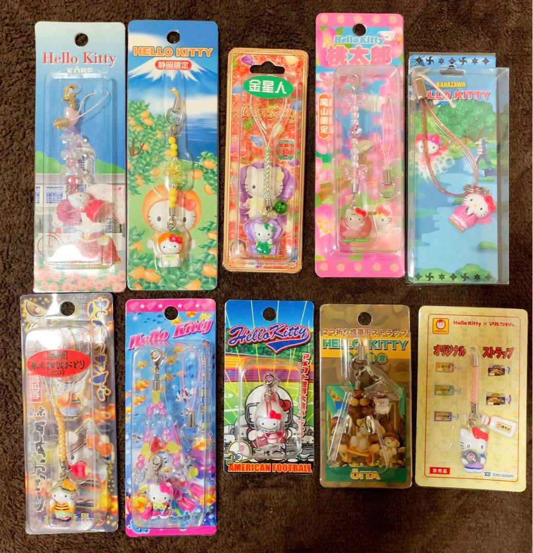 ヒ*マ様 ご当地キティ　60個　根付　ロリータ/新宿キティ 栃木いちごペン等　レ