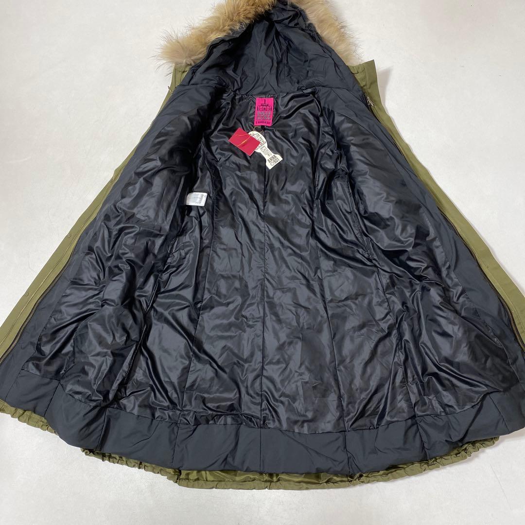 未使用 ドーリーガール バイ アナスイ グログラン3WAY モッズコート ダウン