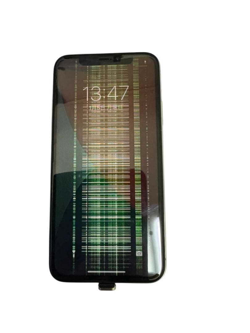 iPhone Ｘ本体 バッテリー87% 液晶不良