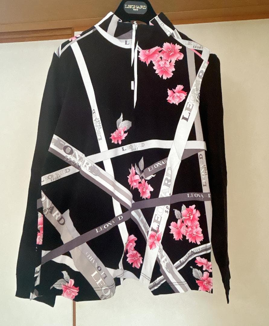 ⭐︎LEONARD SPORT⭐︎フラワープリント ハイネック （42）
