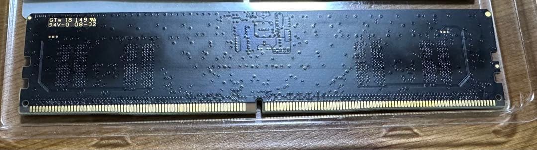 crucial 8GB×2枚 DDR5 4800MHz メモリー