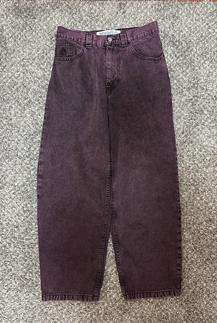 polar skate bigboy purple black S 紫 新ロゴ