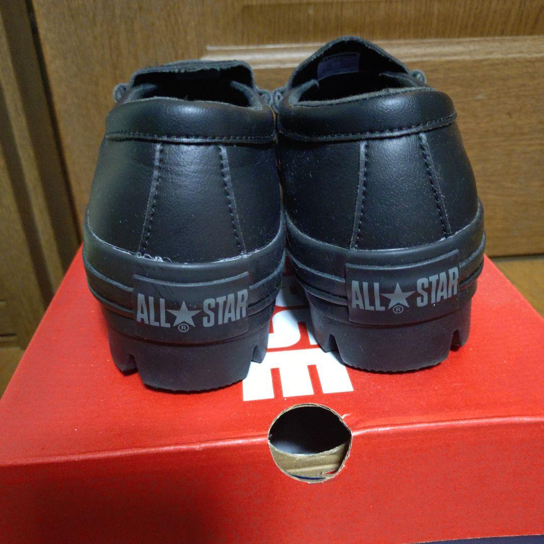 セ*ト様 新品試着のみ！CONVERSE ブラックレザー ローファー