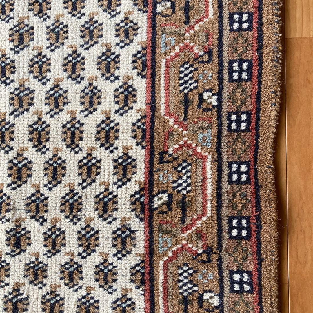 ヴィンテージラグ　トライバルラグ　インド　ランナー