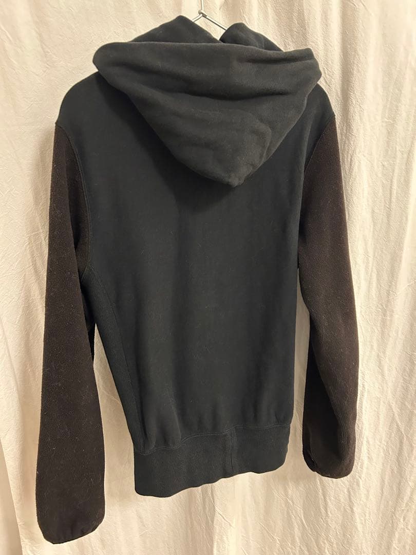GANRYU 黒パーカー フリース