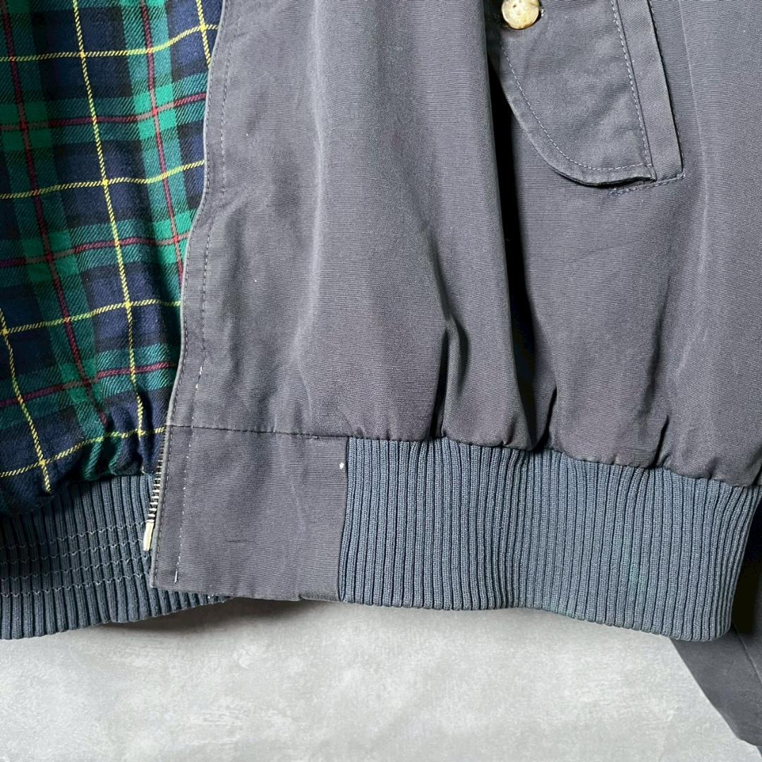 90s LACOSTE 裏地チェック　ブルゾン　ジャケット PM123