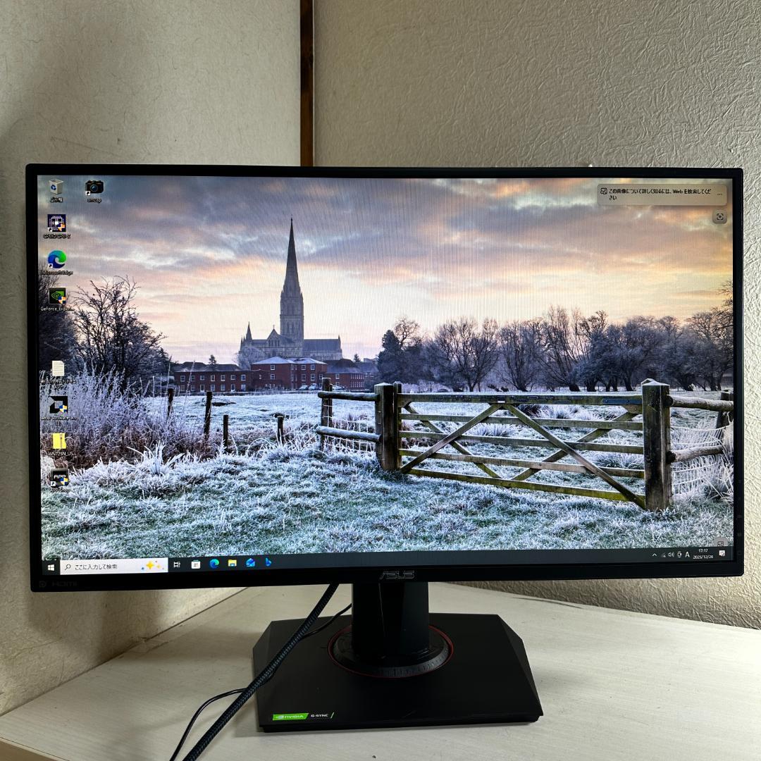 ASUS 165Hz 27インチ ゲーミングモニター