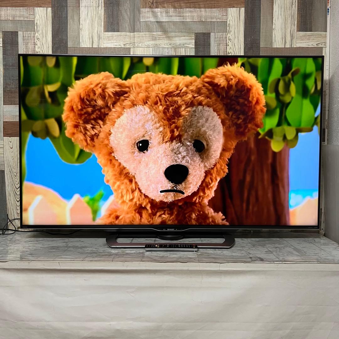 全国送料込❣️シャープ国内製造60型4KテレビYouTube.Netflix