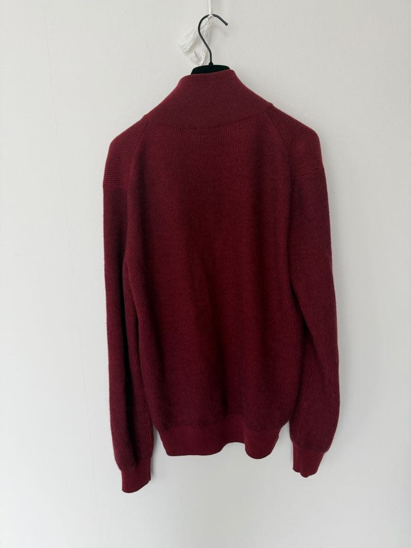 にこにこセレクト新品同様！Brioni カシミヤジッパー付きセーター