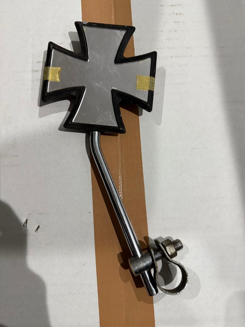 当時物！アイアンクロスミラー ハーレー アメリカン