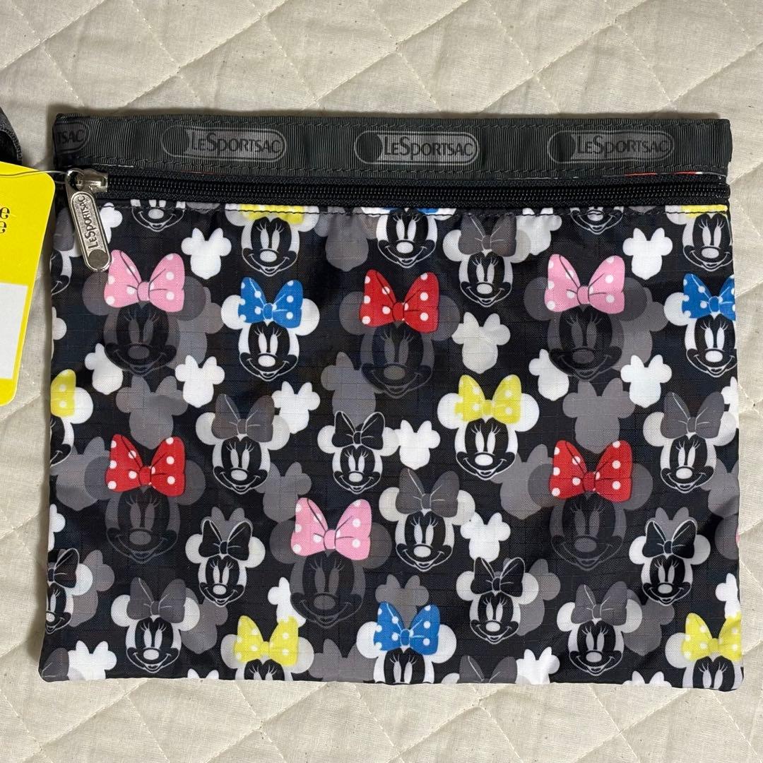 レスポートサック　ミニーロックスザドットLARGE WEEKENDER &ポーチ