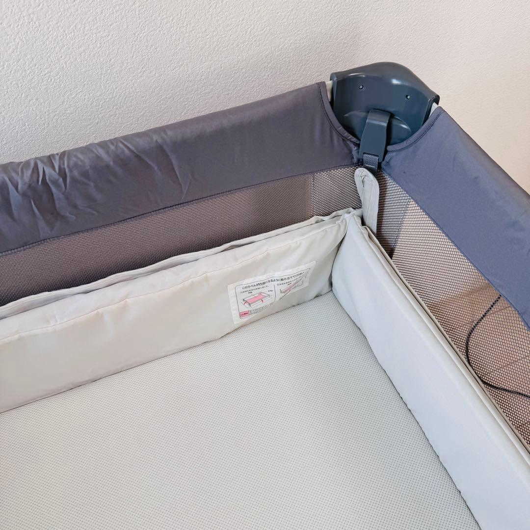 美品！アップリカ ココネルエアー ベビーベッド