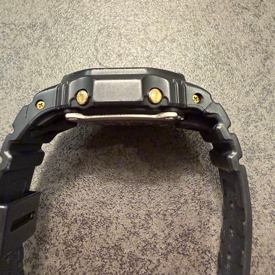 G-SHOCK THE G 5600 ゴールドパーツ仕様／ブラック文字盤