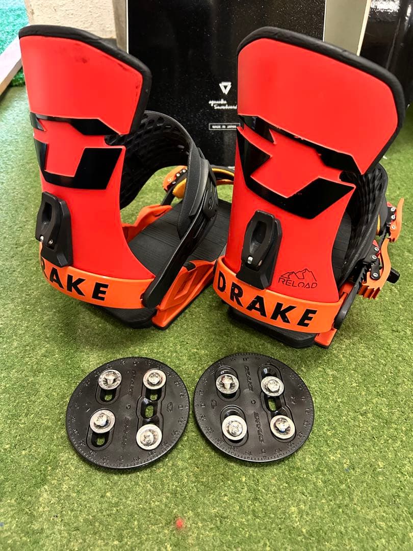 【20-21モデル】DRAKE リロード 日本限定 オレンジ サイズML