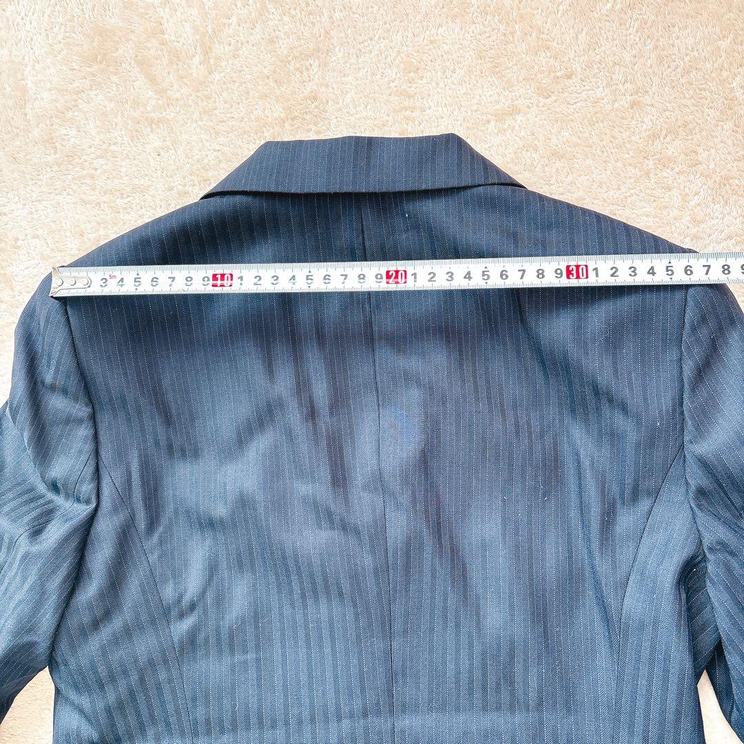 新品タグ付き 定価4万 2点　アンタイトル ストライプパンツスーツセットアップ