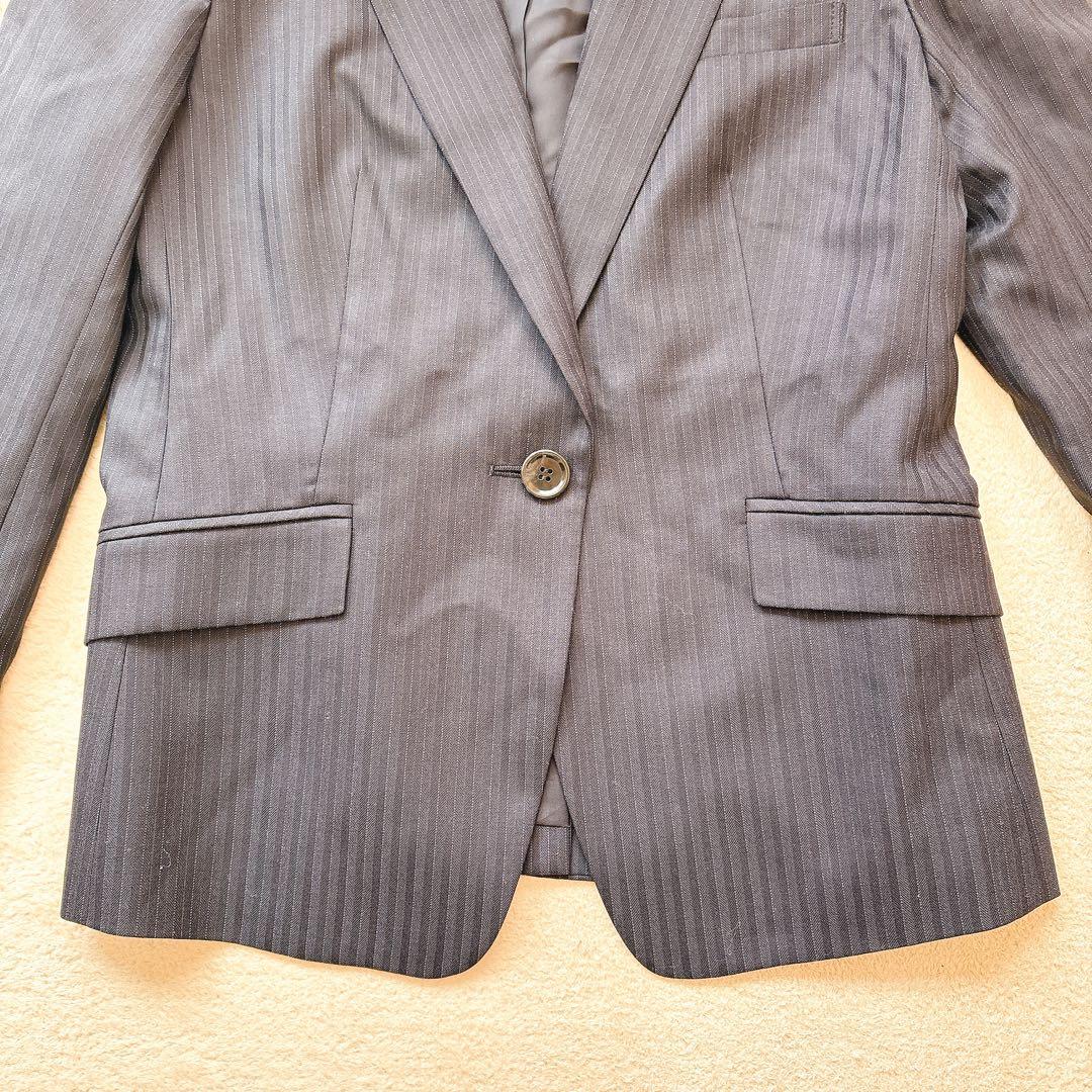 新品タグ付き 定価4万 2点　アンタイトル ストライプパンツスーツセットアップ