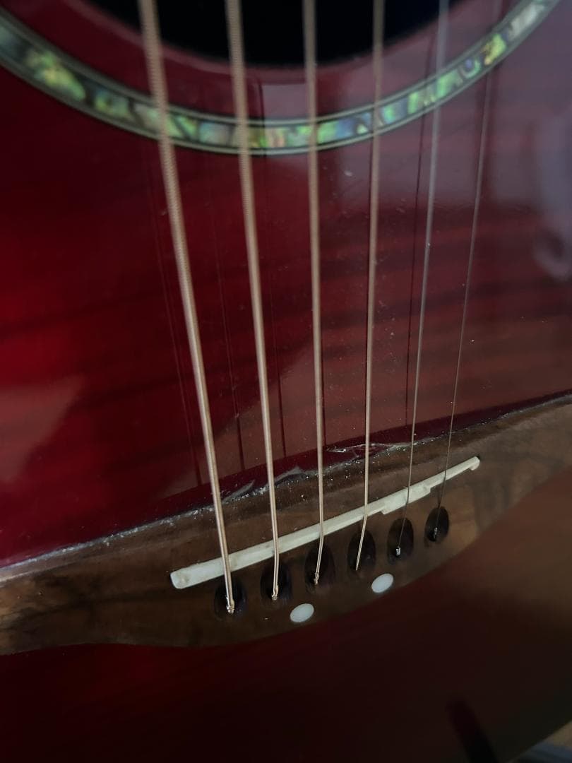 は**様 メンテ済み Ovation Celebrity CC-28 ナット交換