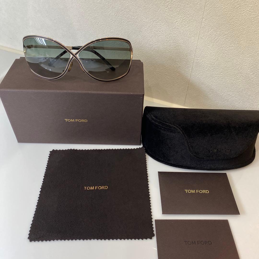 匿名・スピード発送　トムフォード　バタフライサングラス　美品　レア品