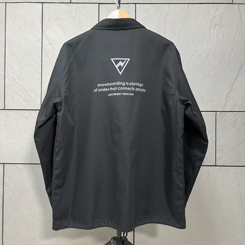 【新品・未使用】レイトプロジェクト完全受注生産！マットカラー・コーチジャケット