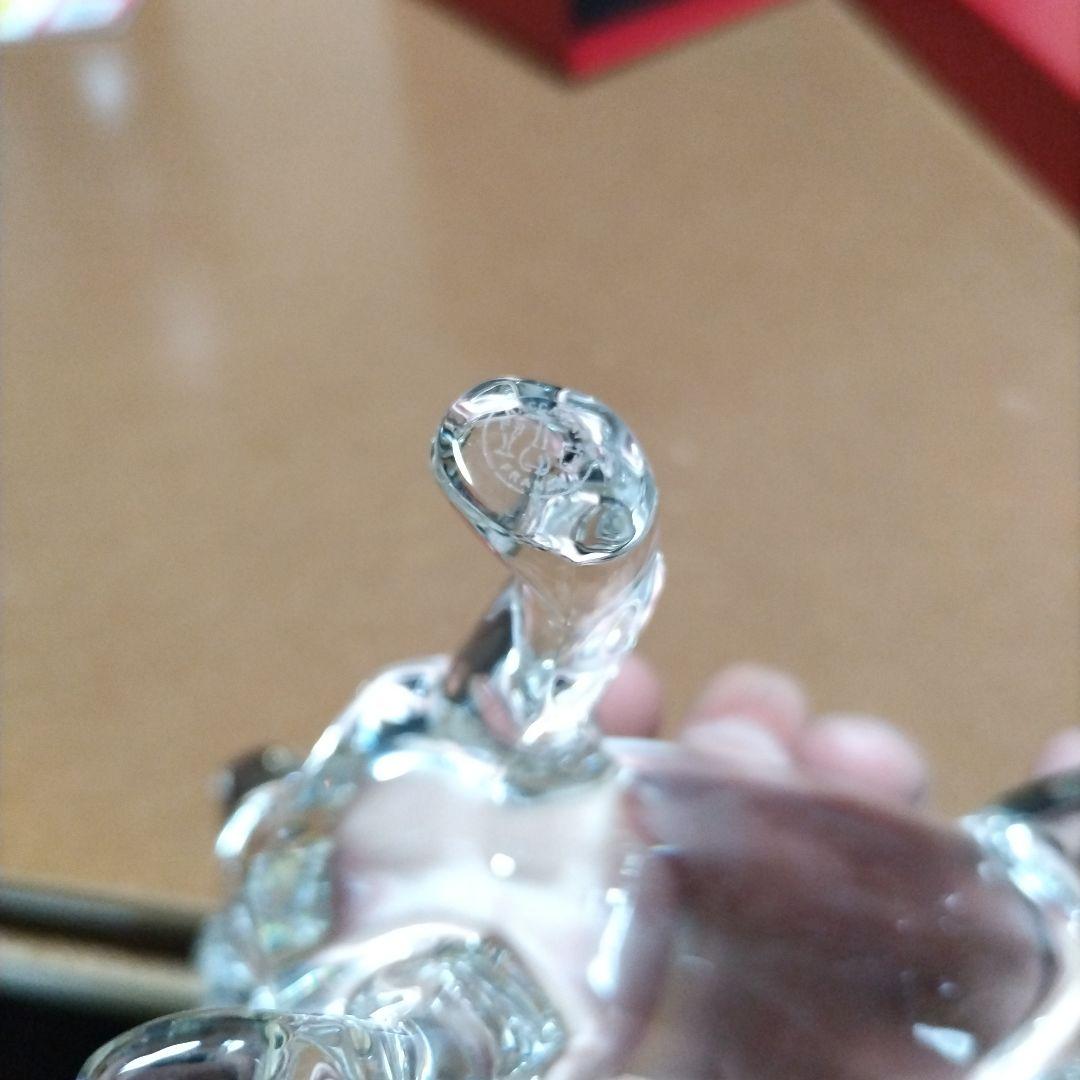 バカラ クリスタル ラブラドール　フィギュアリン　犬　ドッグ