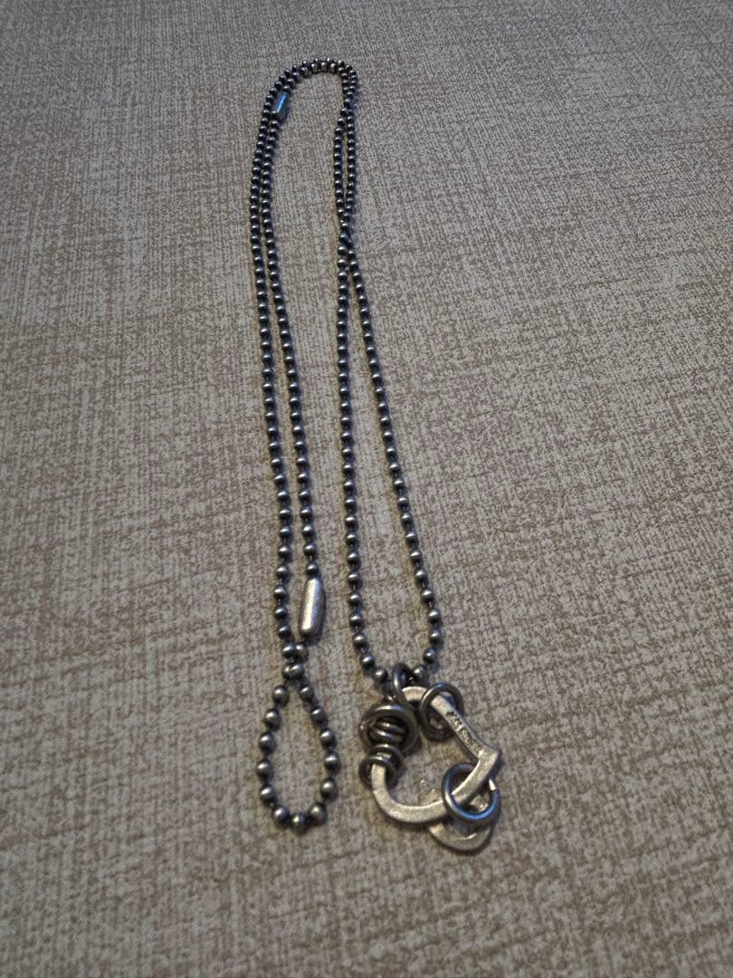 NUMBER(N)INE ✕ JAM  MADE ハート涙 ネックレス