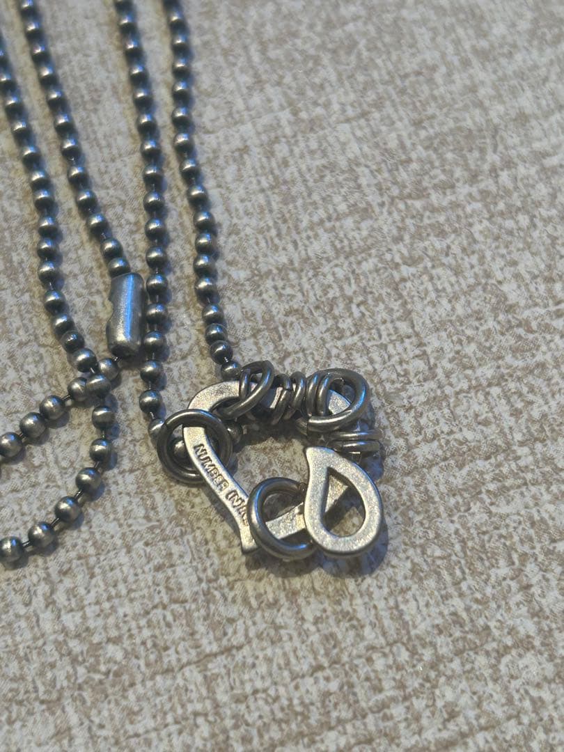 NUMBER(N)INE ✕ JAM  MADE ハート涙 ネックレス