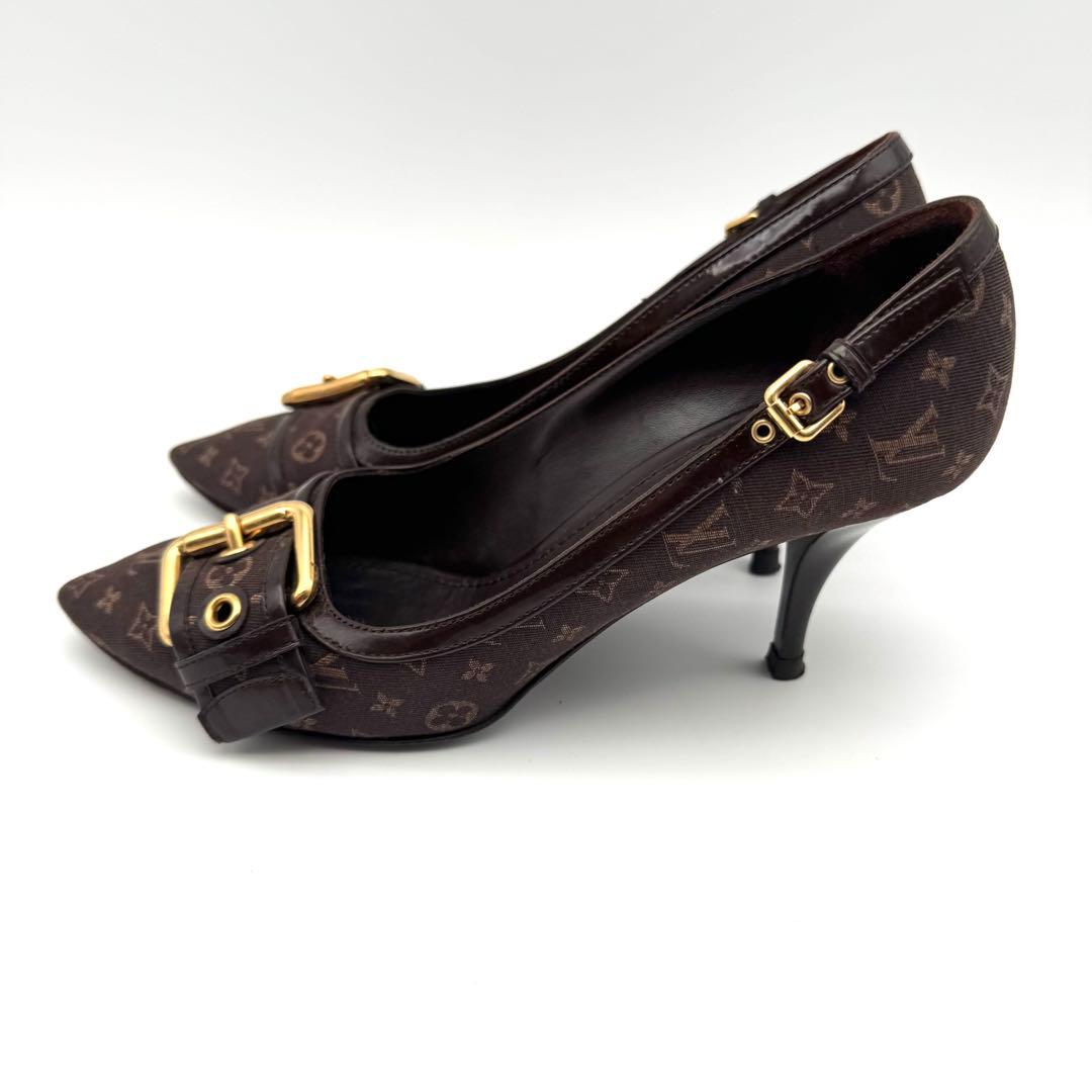 23cm　LOUIS VUITTON ルイヴィトン　モノグラム　パンプス