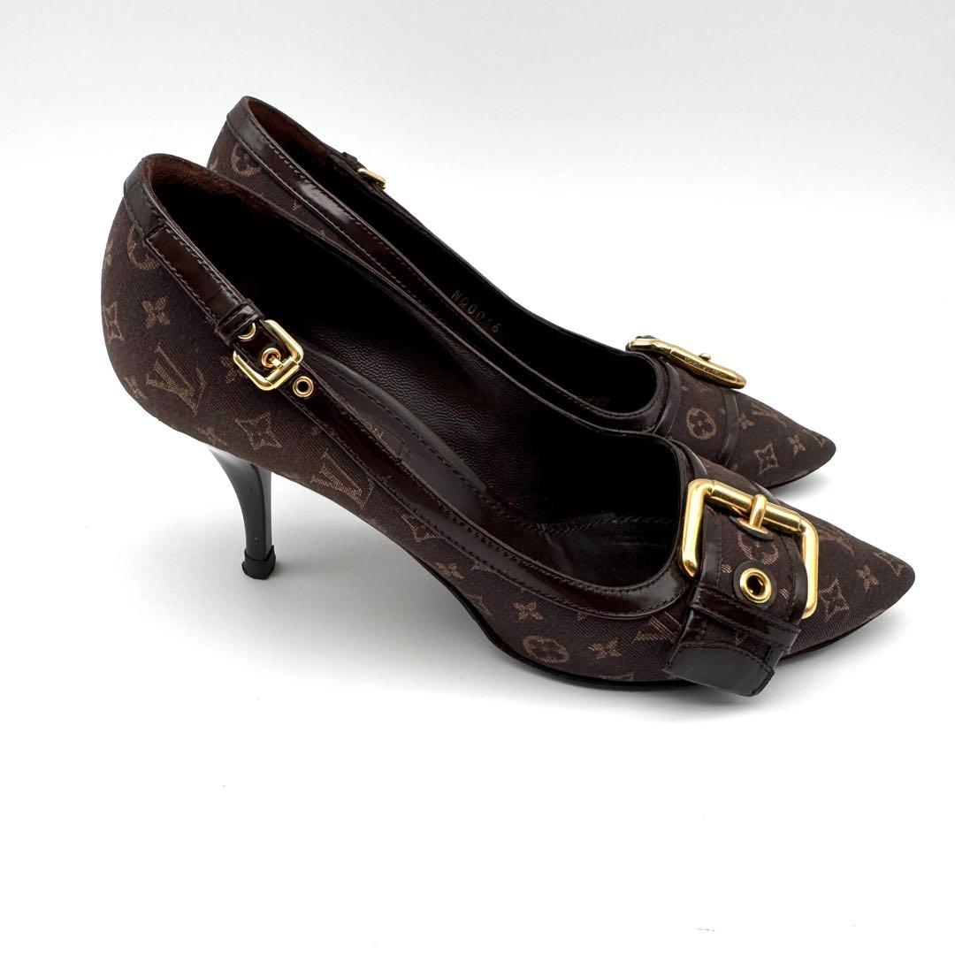 23cm　LOUIS VUITTON ルイヴィトン　モノグラム　パンプス