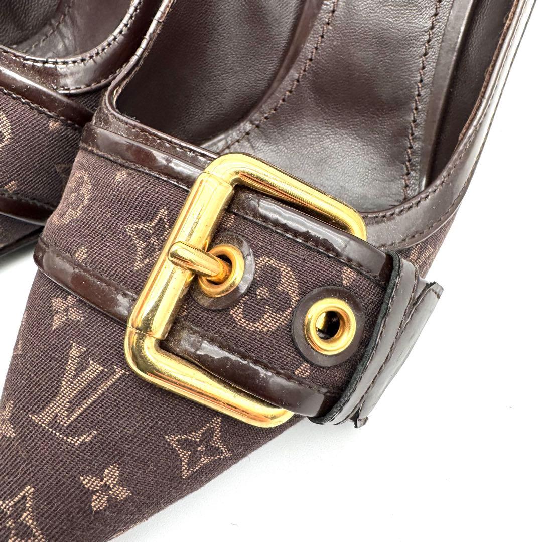 23cm　LOUIS VUITTON ルイヴィトン　モノグラム　パンプス