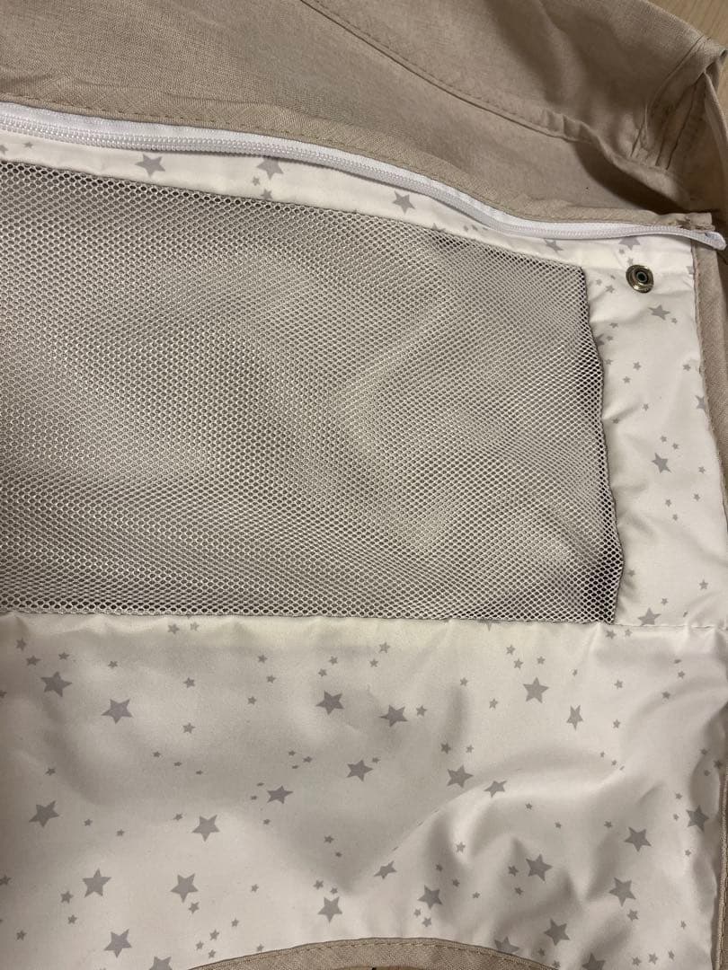 HZDMJ ベビーベッド 揺りかご機能付き