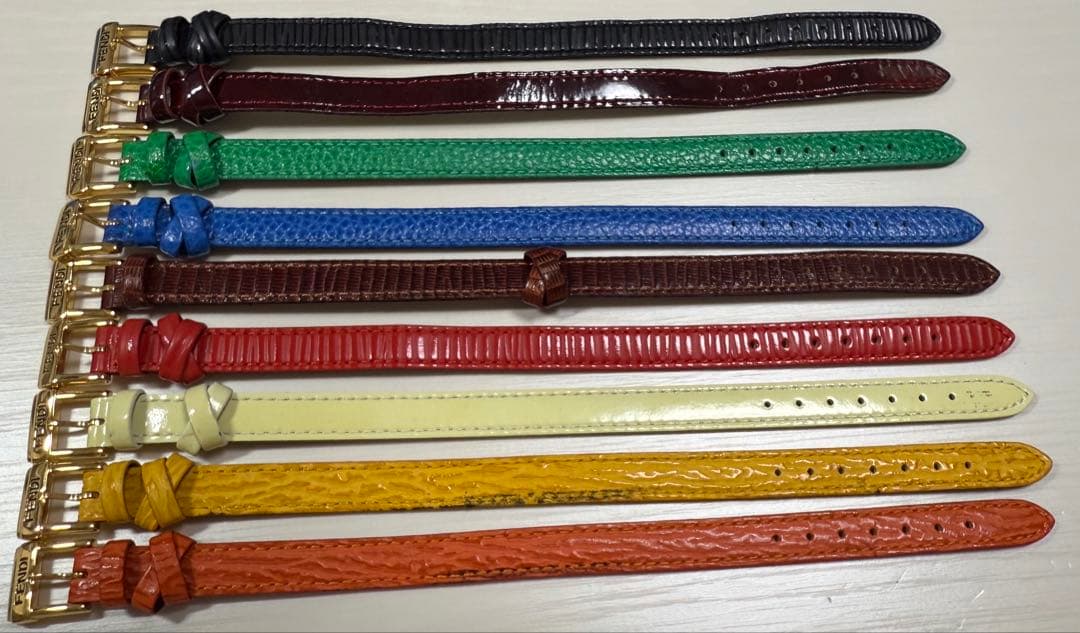 フェンディ FENDI 640L チェンジベルト クォーツ レディース　9色