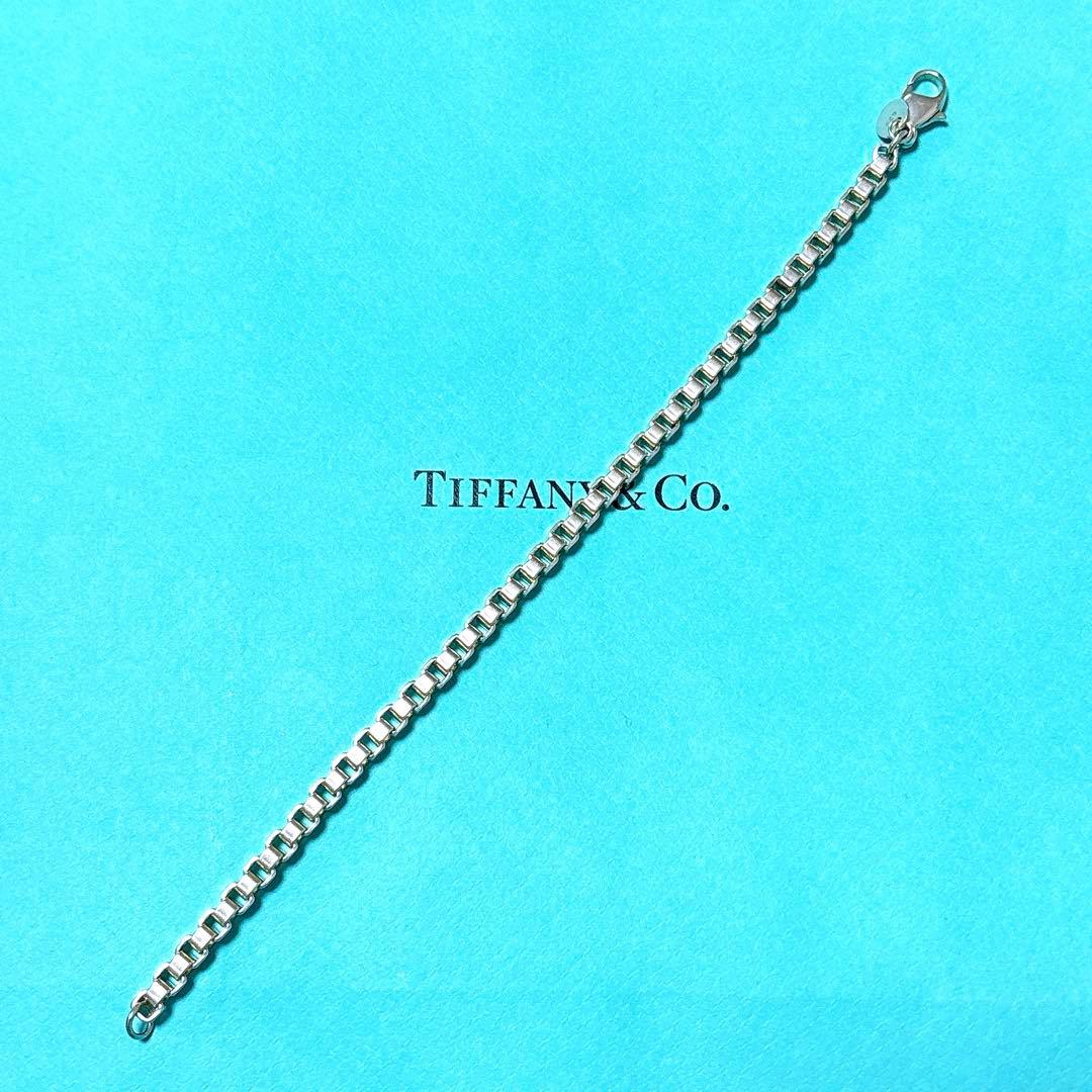 【美品】18.8cmTiffanyティファニー ベネチアン ブレスレット 925