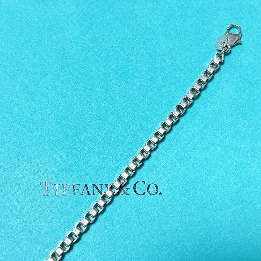 【美品】18.8cmTiffanyティファニー ベネチアン ブレスレット 925