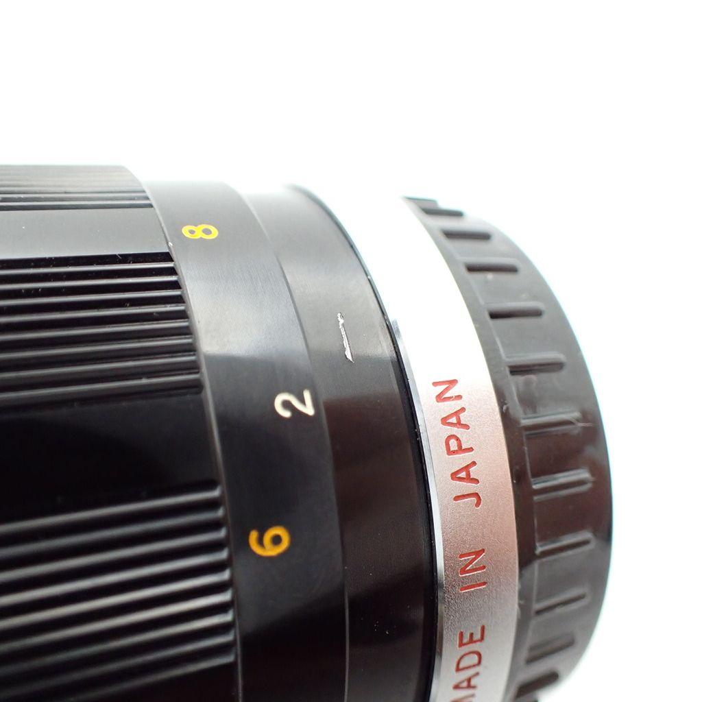 【動作確認済】OLYMPUS ペン用 100mm f3.5純正フード&キャップ付