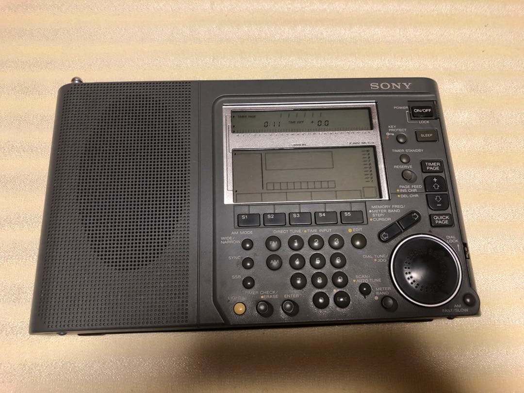 天下のSONY製短波ラジオ　ICF-SW77