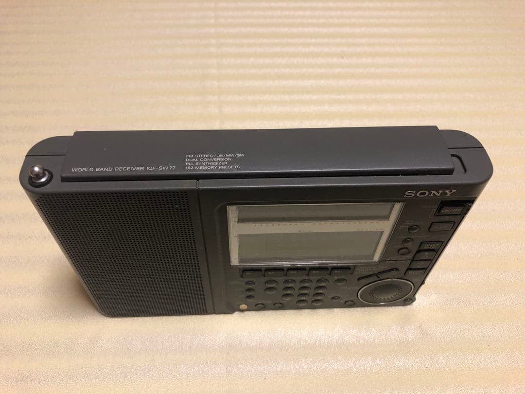 天下のSONY製短波ラジオ　ICF-SW77