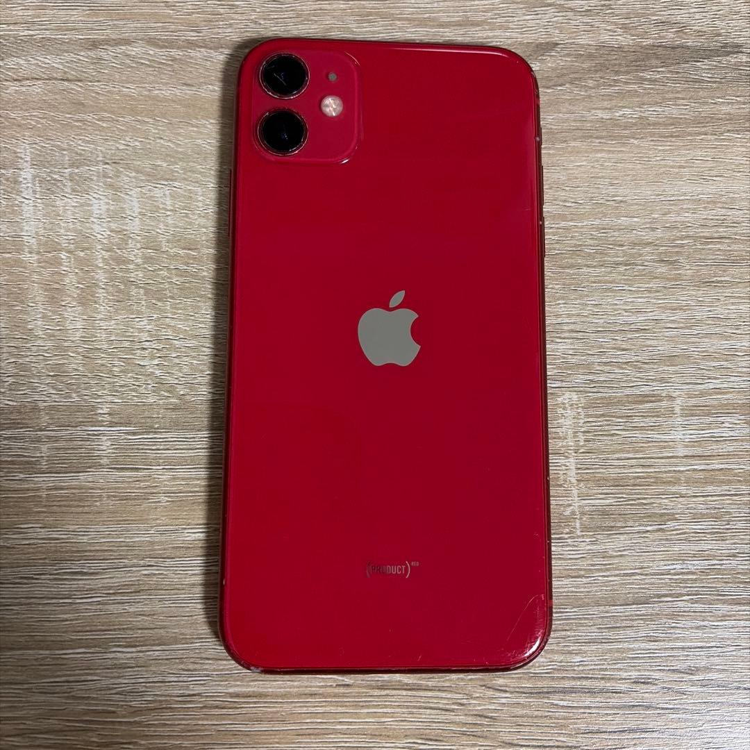 スマートフォン本体 Apple iPhone 11 PRODUCT(RED)