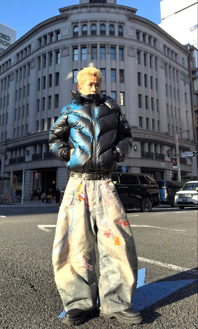 【確実正規品】VRROCK ダウン 青色