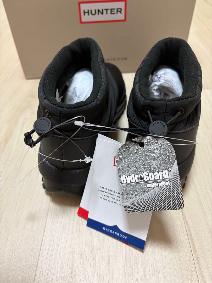 【新品未使用】HUNTER パフド トラベル フロー トレーナースニーカーブーツ