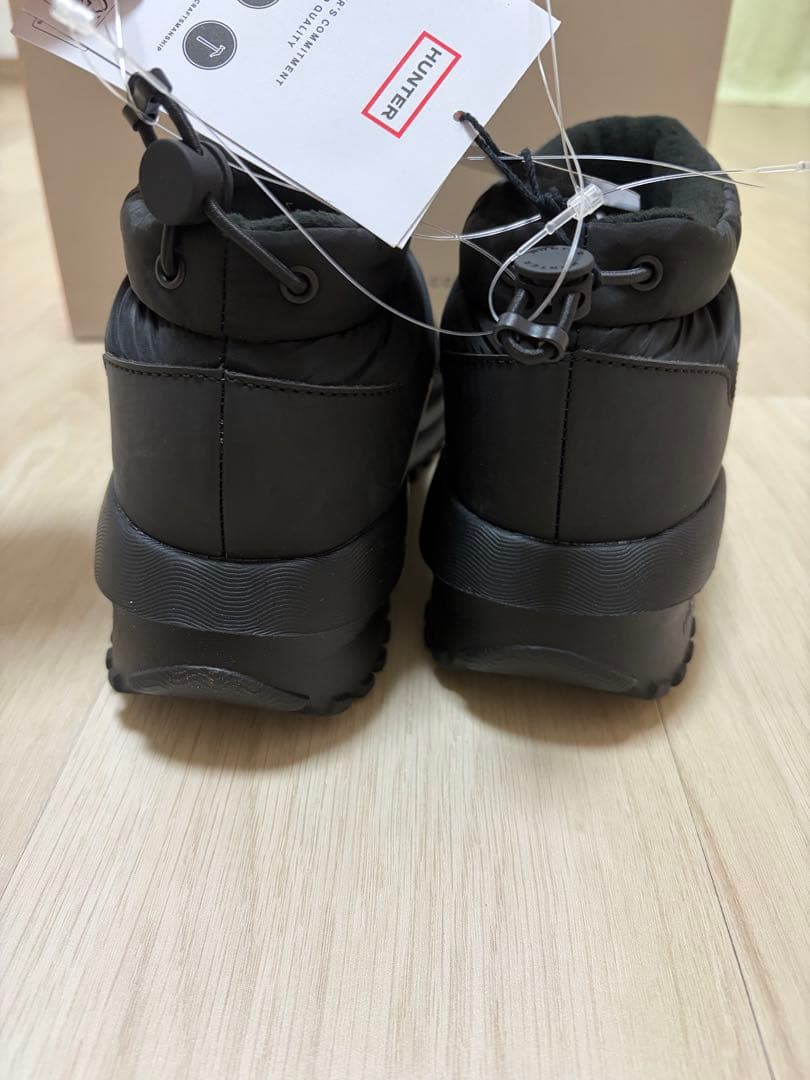 【新品未使用】HUNTER パフド トラベル フロー トレーナースニーカーブーツ