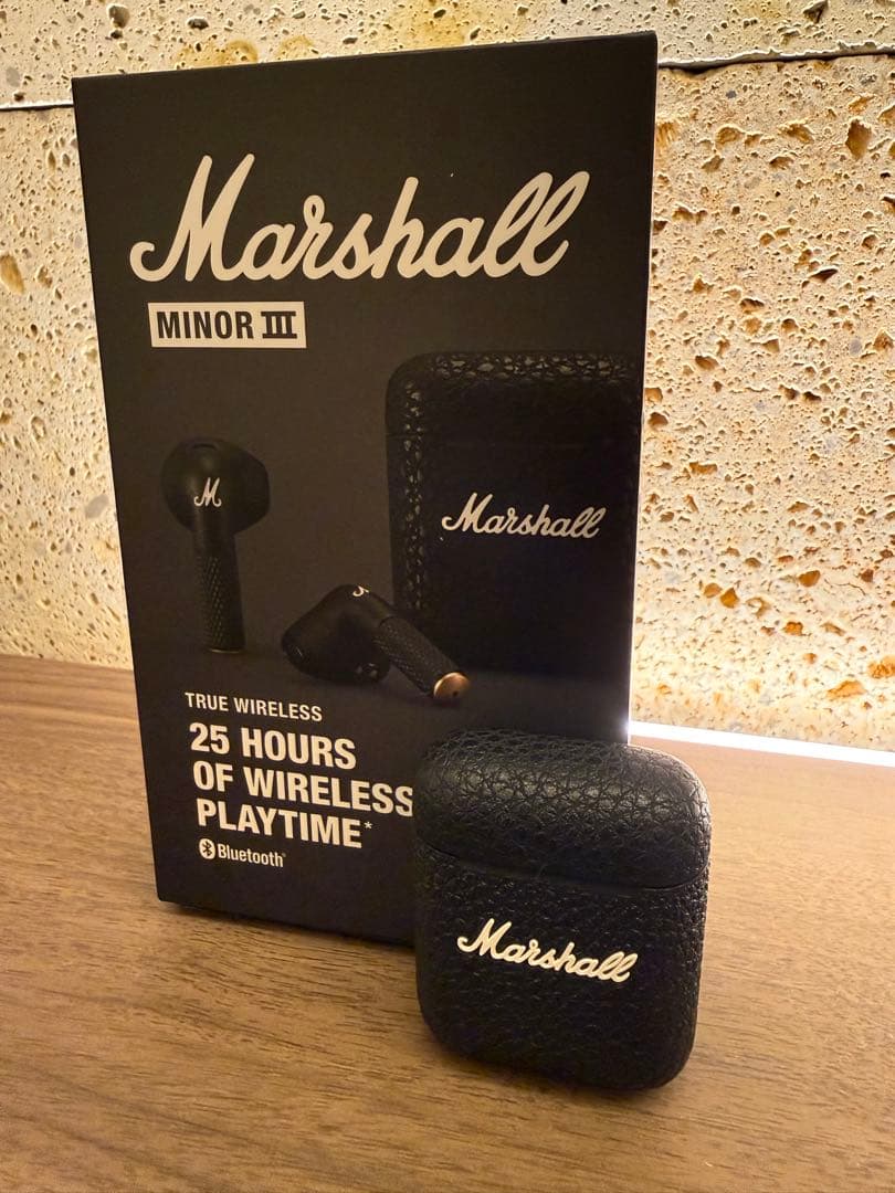 Marshall Minor III ワイヤレスイヤホン　美品